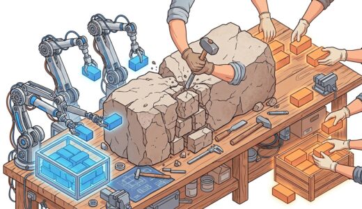 AIに仕事を奪われる？消えるのは「職業」ではなく「工程」だった