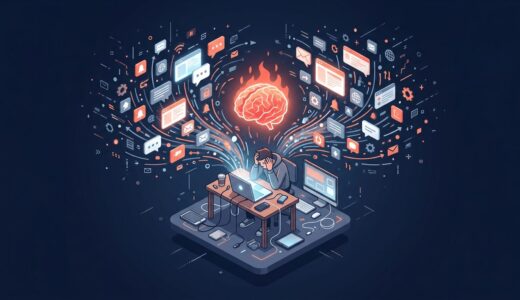 集中力が続かない本当の原因 — 情報過多が脳を消耗させる構造を分解する